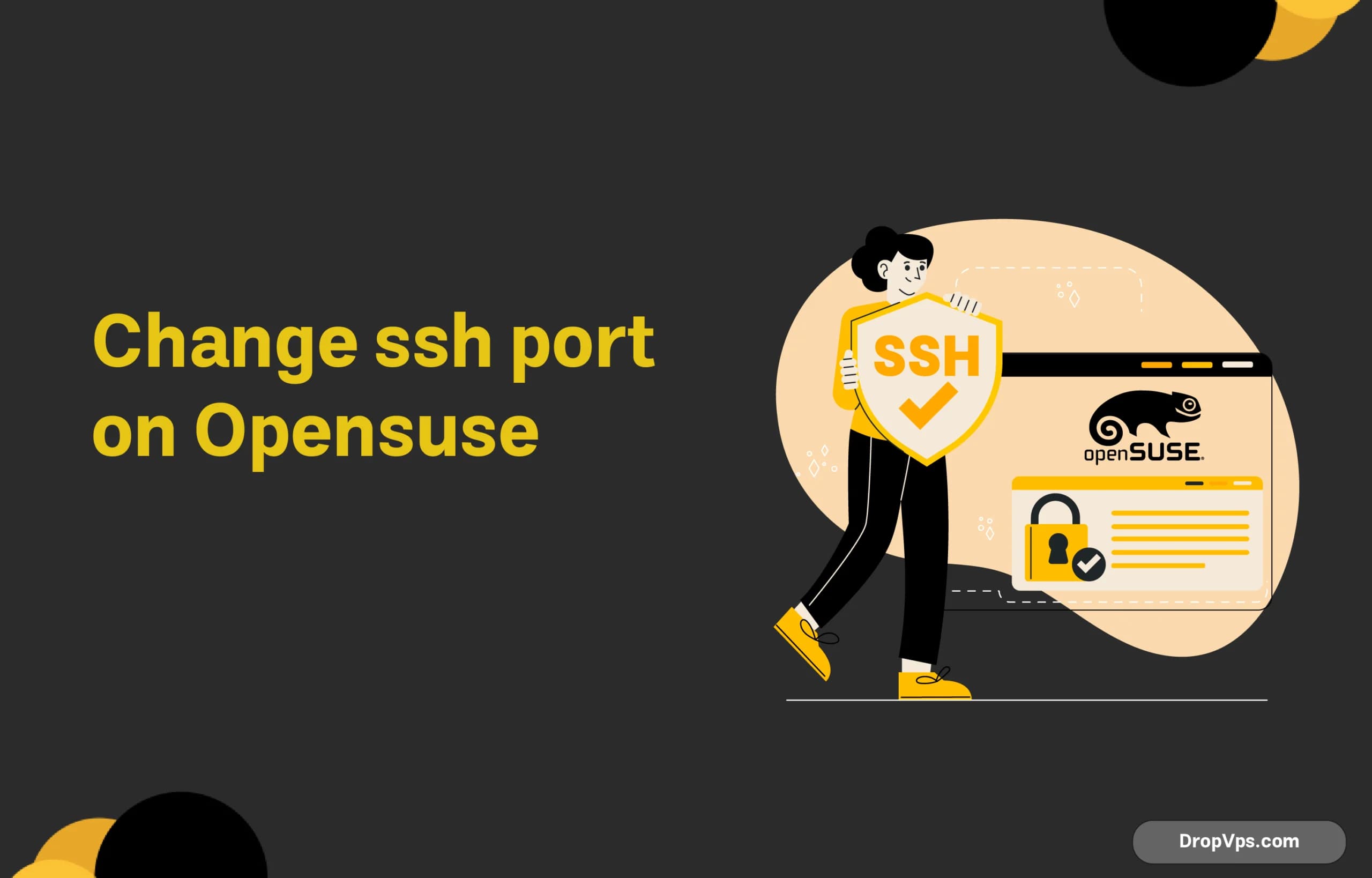 Change ssh port on Opensuse