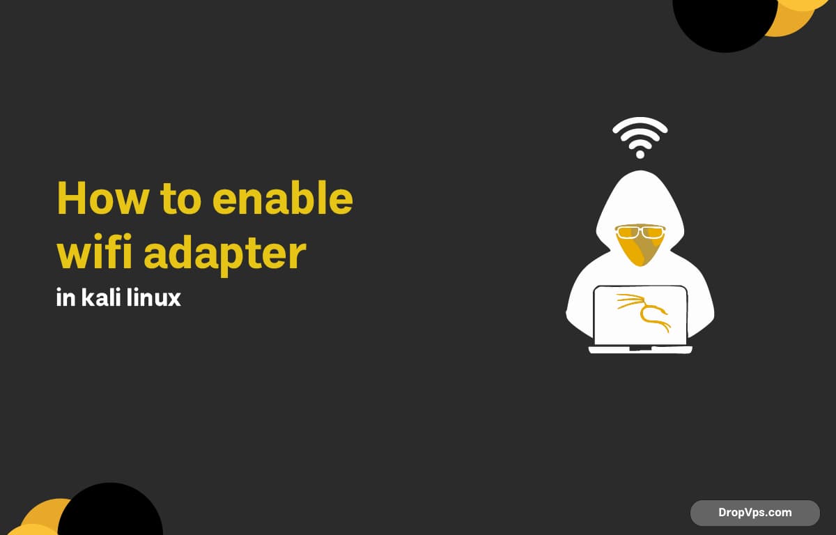 How to enable wifi adapter in kali linux