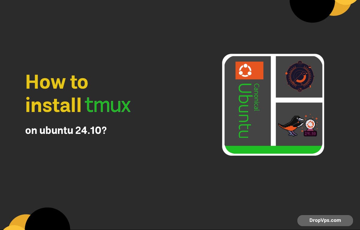 How to install tmux on Ubuntu 24.10?