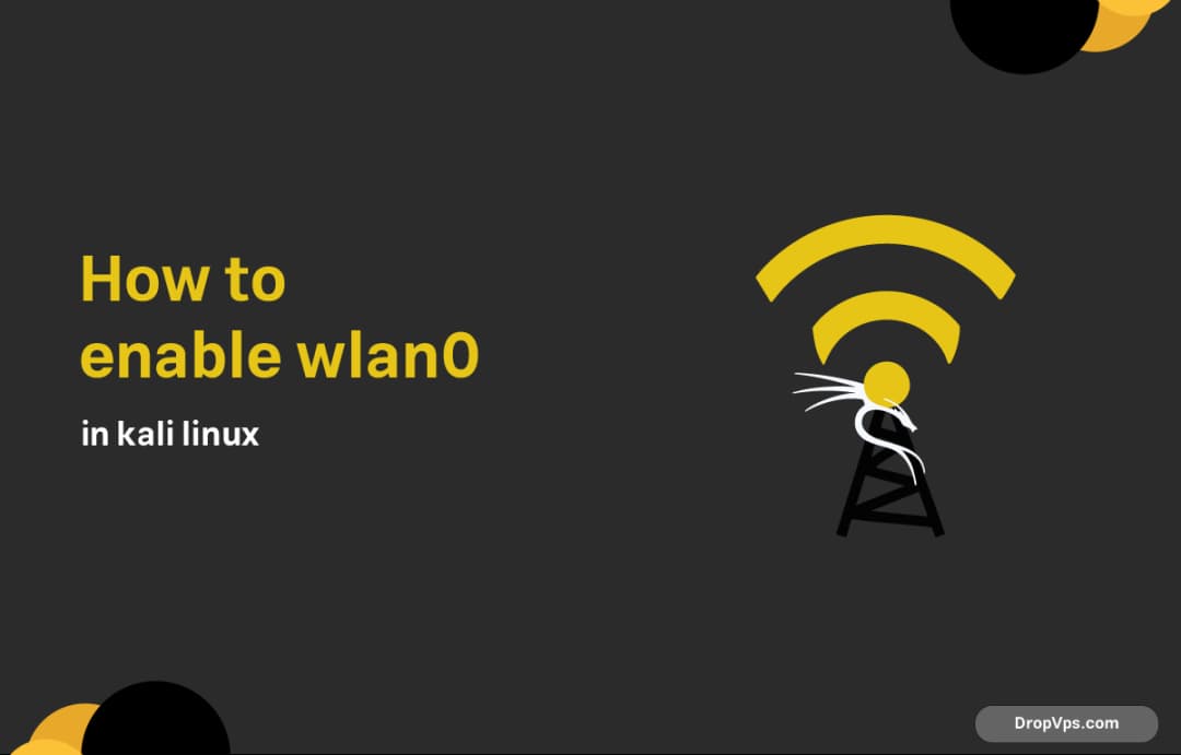 How to enable wlan0 in kali linux