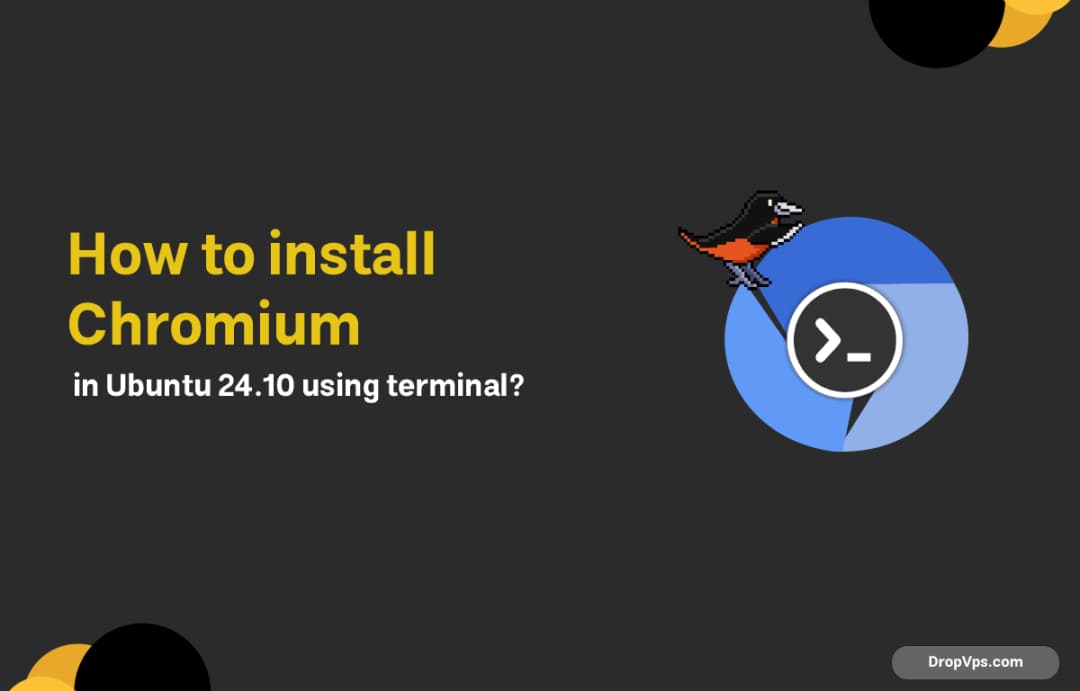 How to install Chromium in Ubuntu 24.10 using terminal?