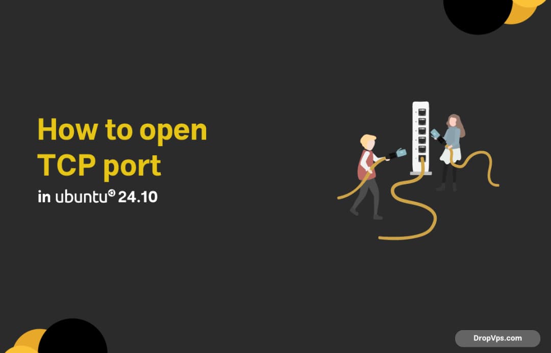 How to open TCP port in Ubuntu 24.10?