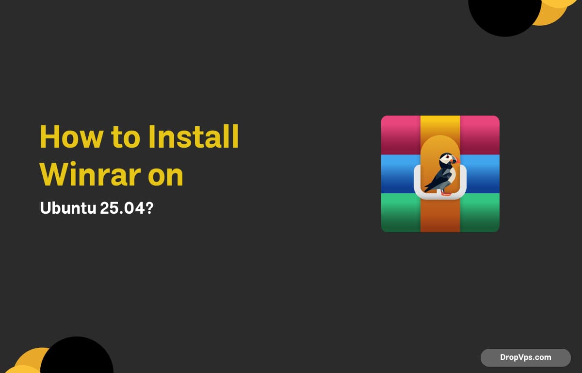How to Install Winrar on ubuntu 25.04?