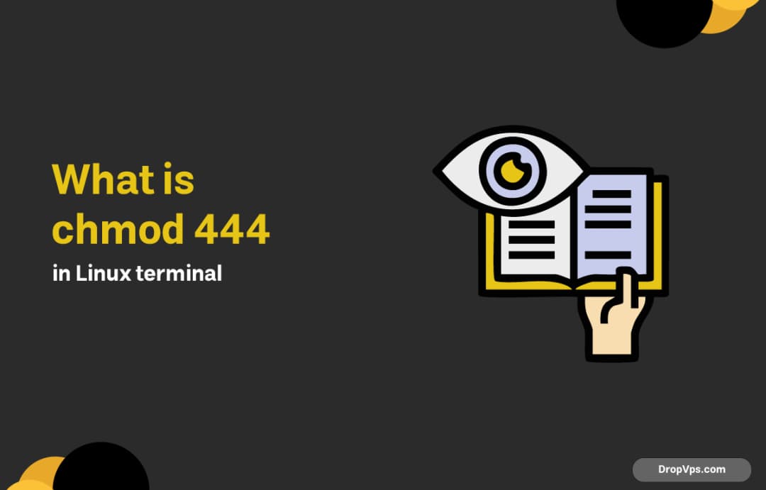 What is chmod 444 in Linux terminal?