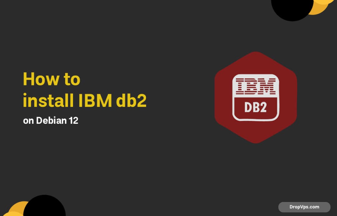 how to install IBM db2 on Debian 12