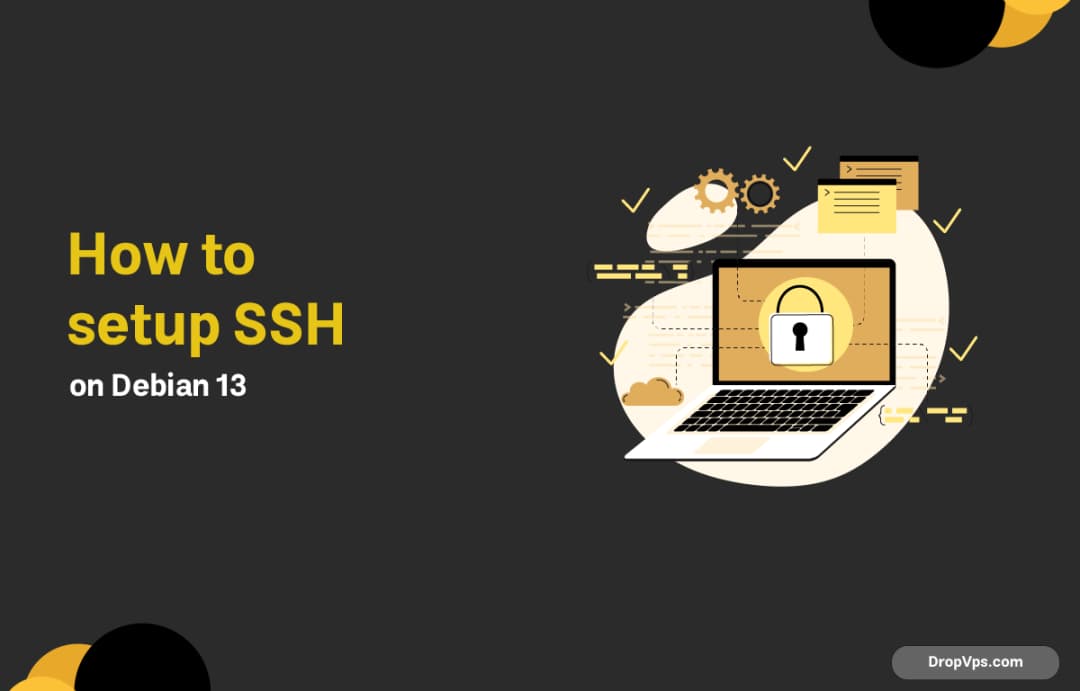 How to setup ssh on Debian 13