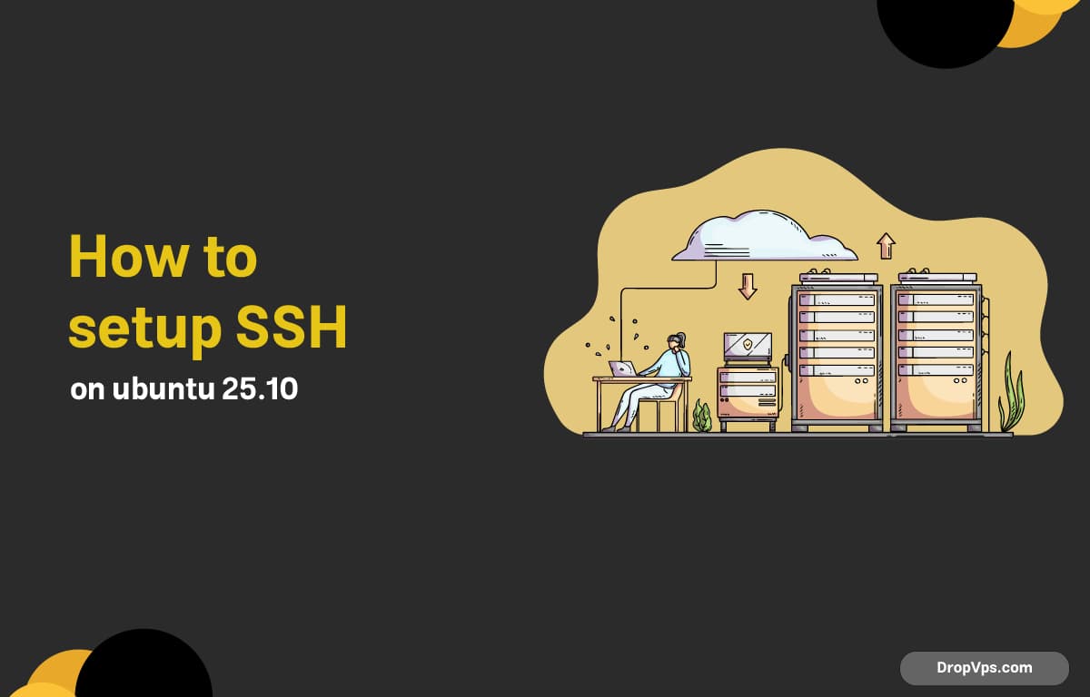 How to setup ssh on ubuntu 25.10
