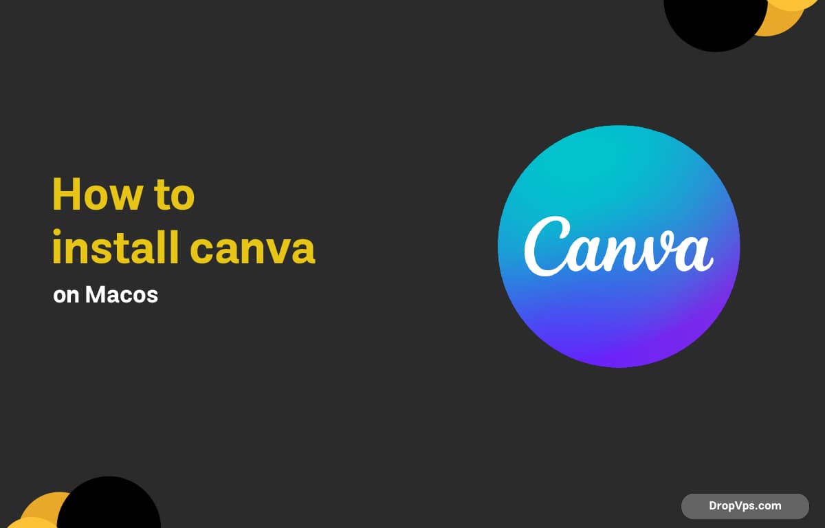 how to install canva on Macos