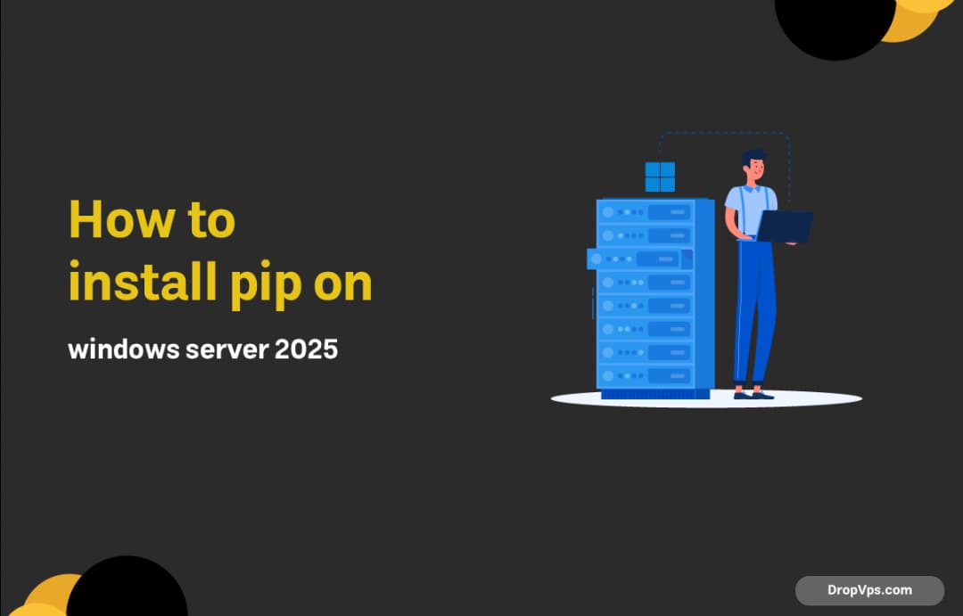 How to install pip on windows server 2025