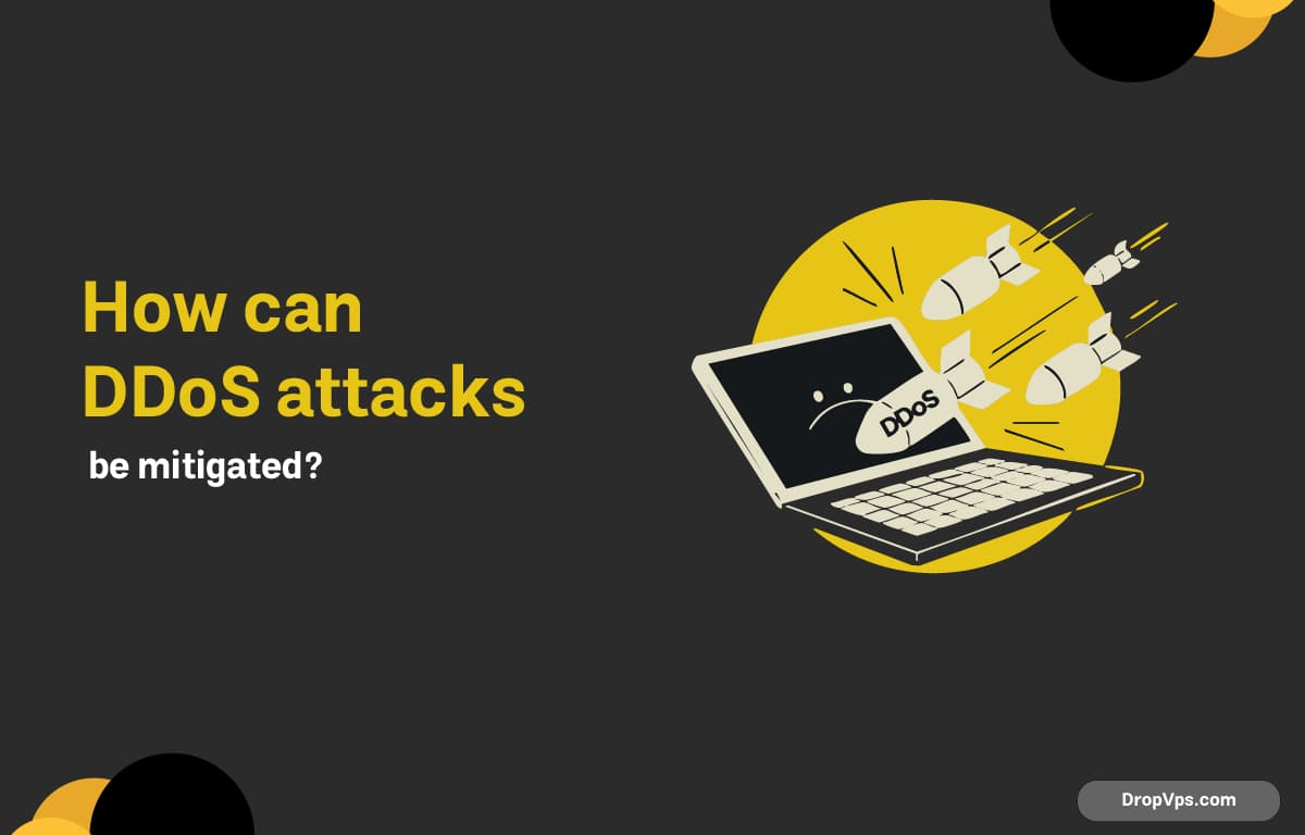 How can DDoS attacks be mitigated?