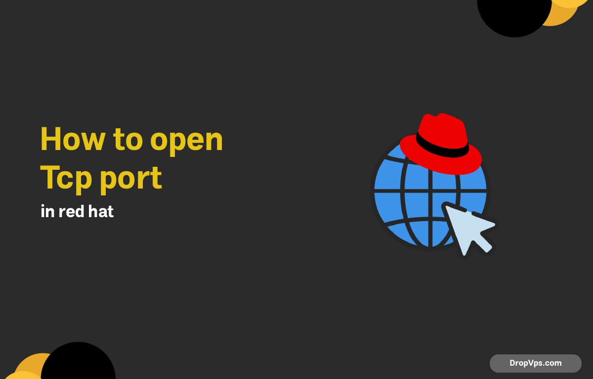 How to open tcp port in red hat?