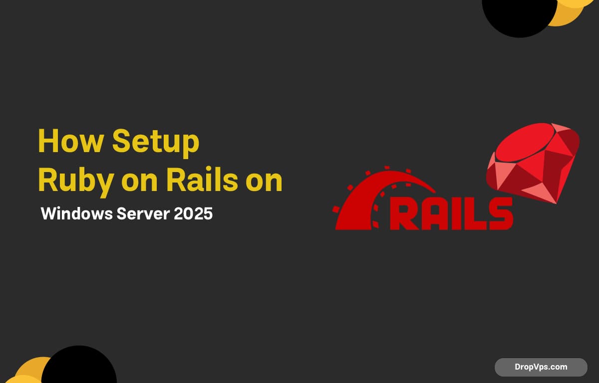 How Setup Ruby on Rails on Windows Server 2025