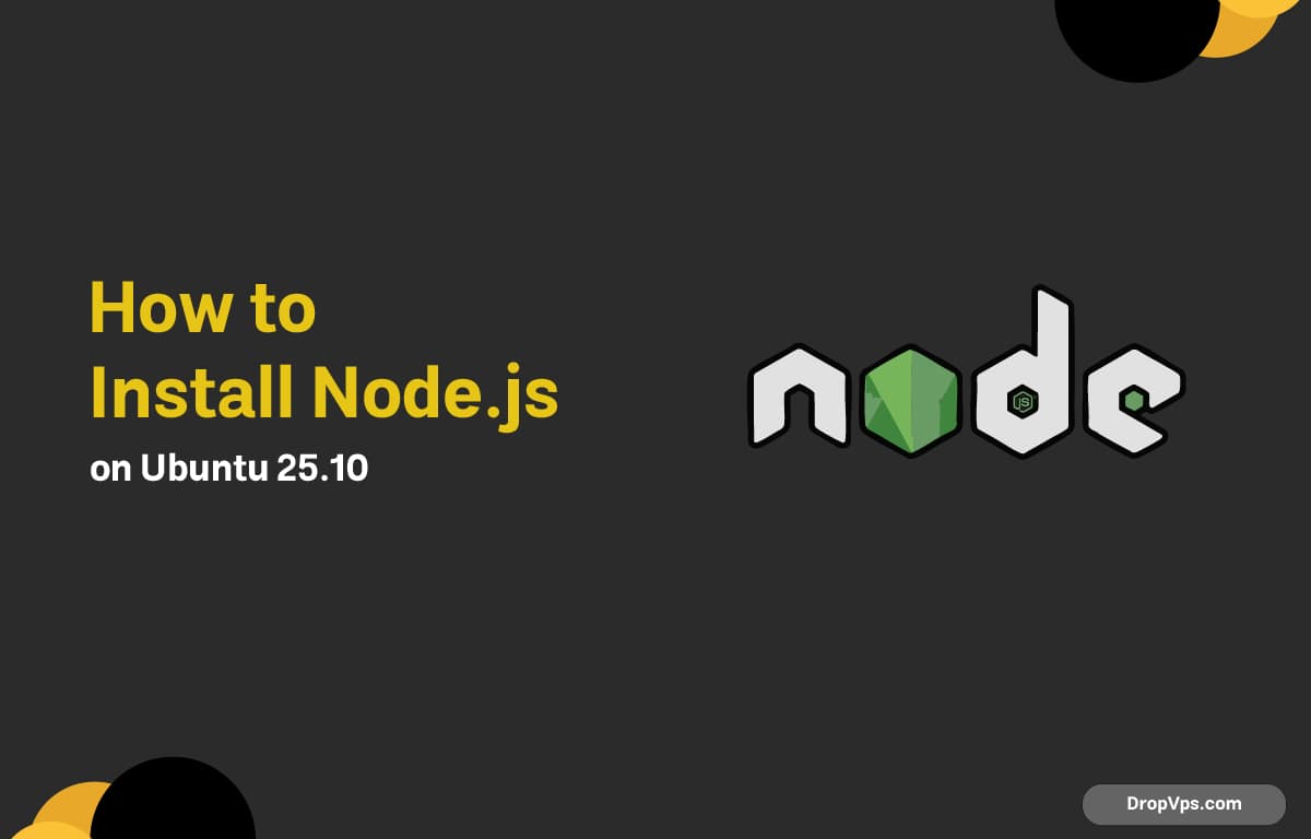 How to Install Node.js on Ubuntu 25.10