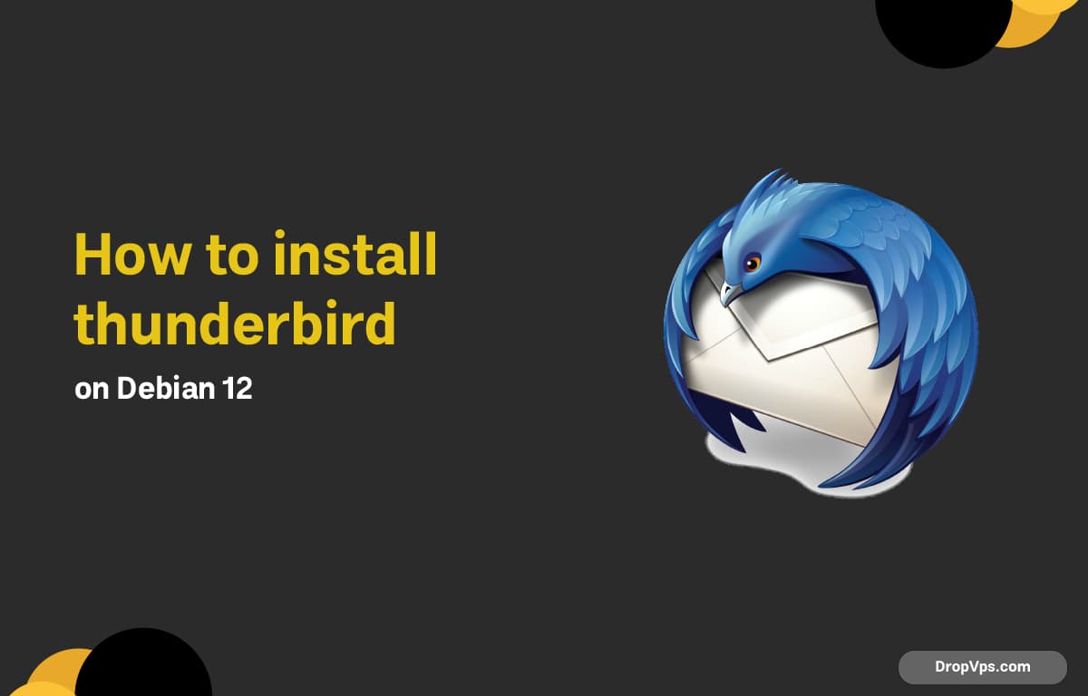 how to install thunderbird on Debian 12