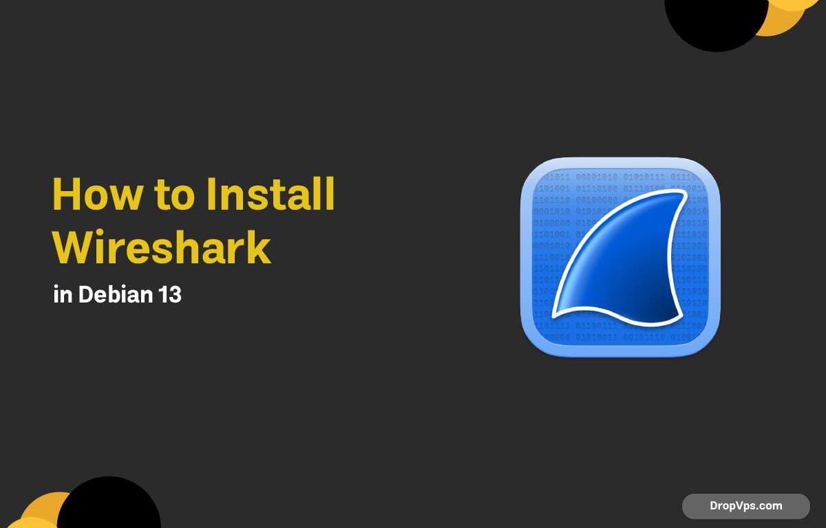 How to Install Wireshark in debian 13