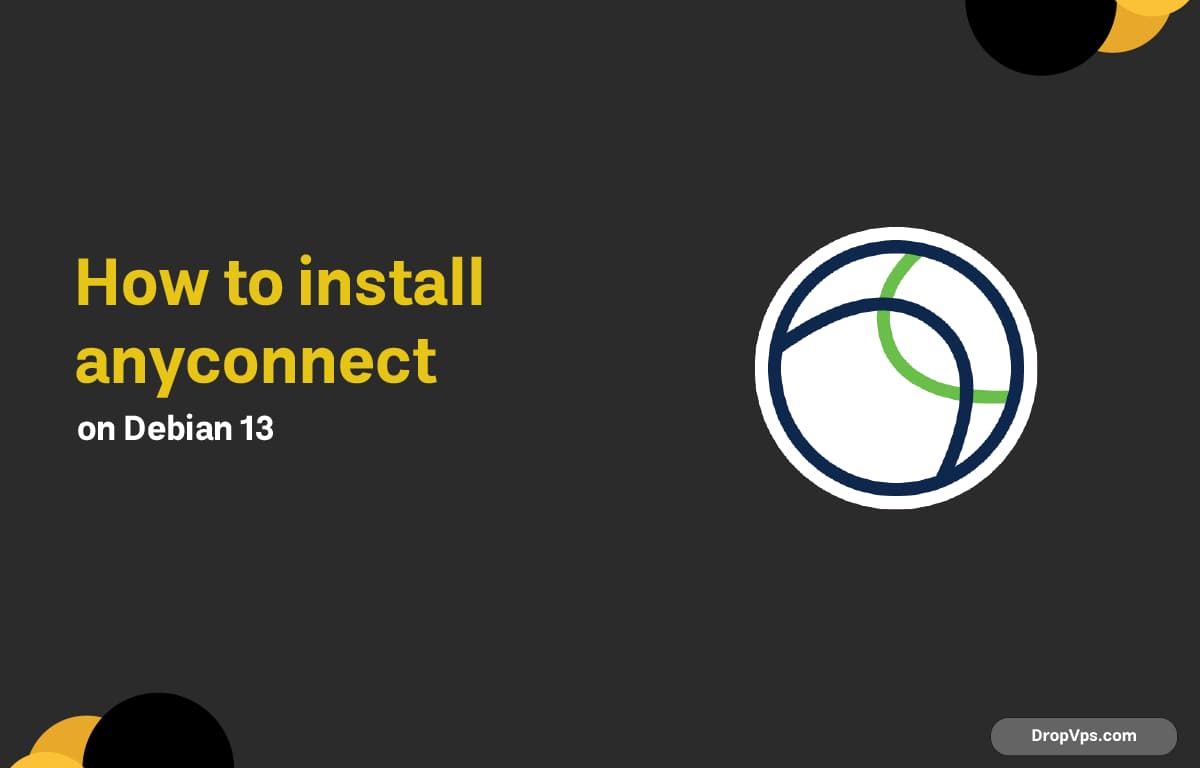 How to install anyconnect on Debian 13