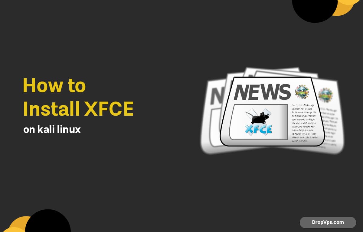 How to install xfce on kali linux