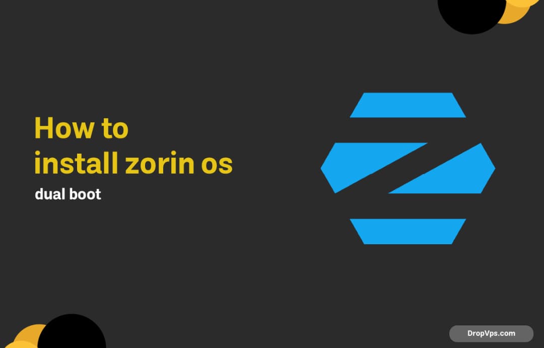 How to install zorin os dual boot