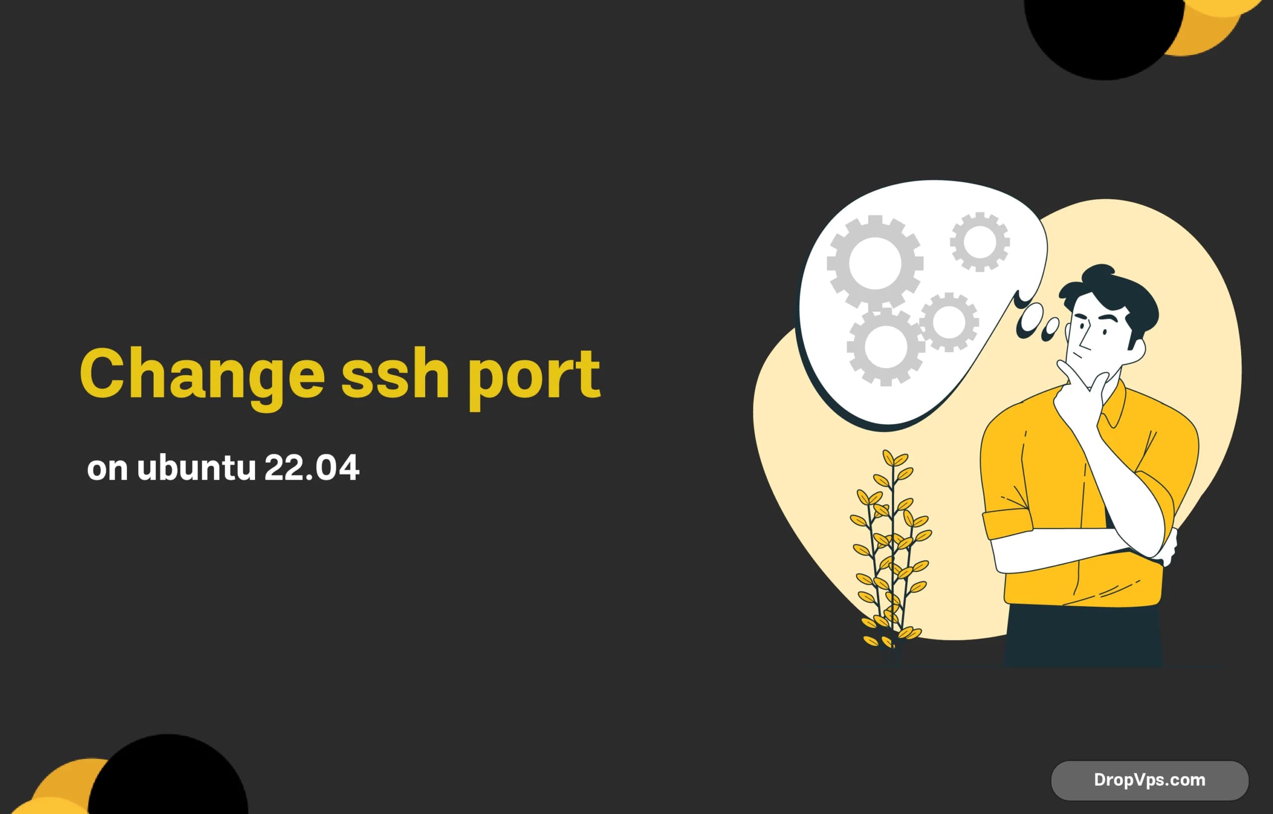 Change ssh port on ubuntu 22.04