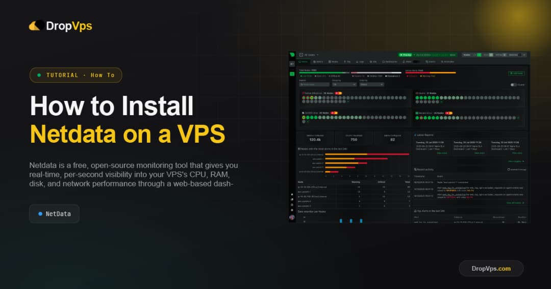 How to Install Netdata on a VPS for Real-Time Metrics