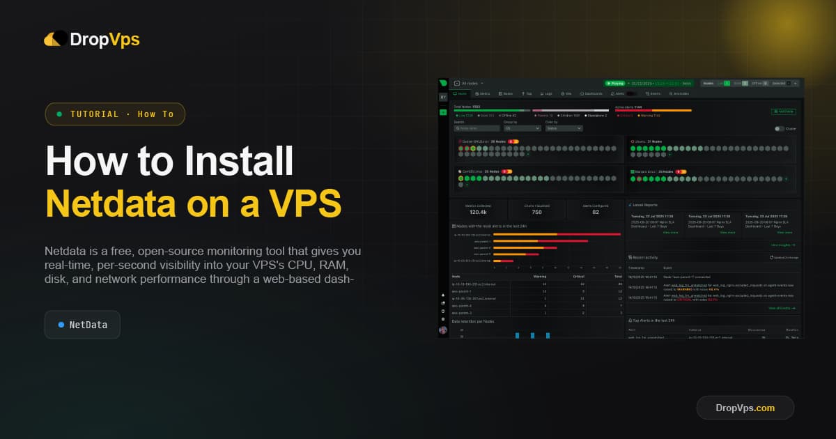 How to Install Netdata on a VPS for Real-Time Metrics