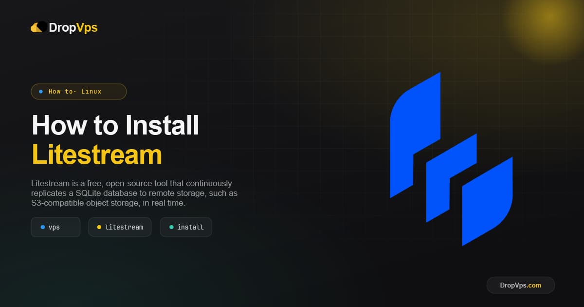 How to Install Litestream on a VPS for SQLite Replication