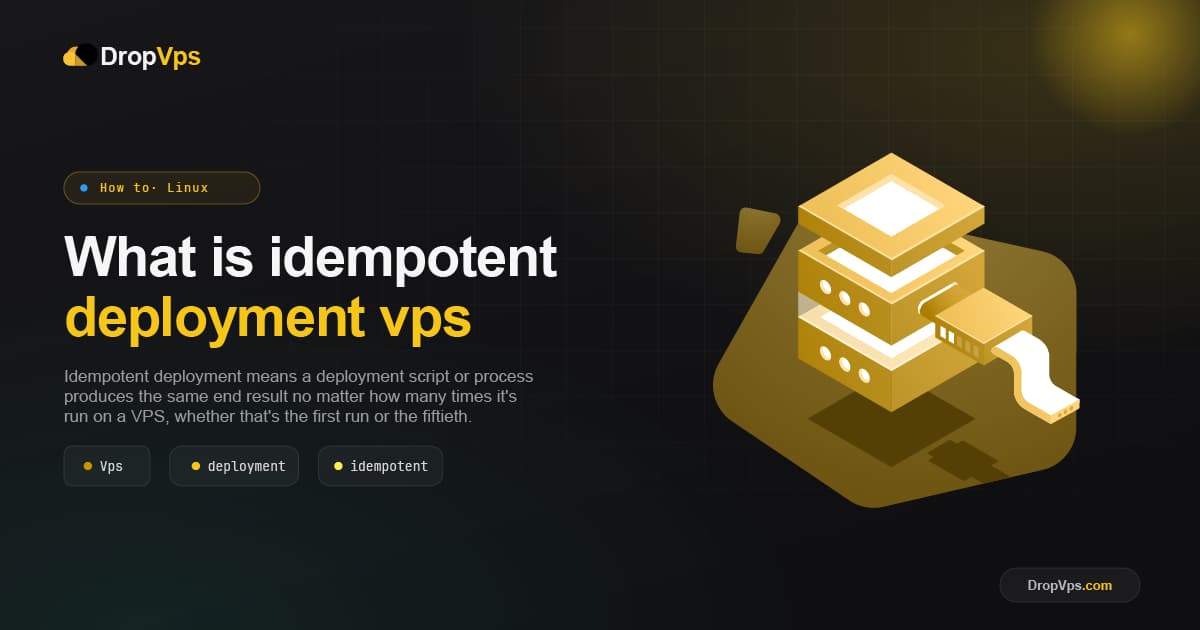 What is idempotent deployment vps