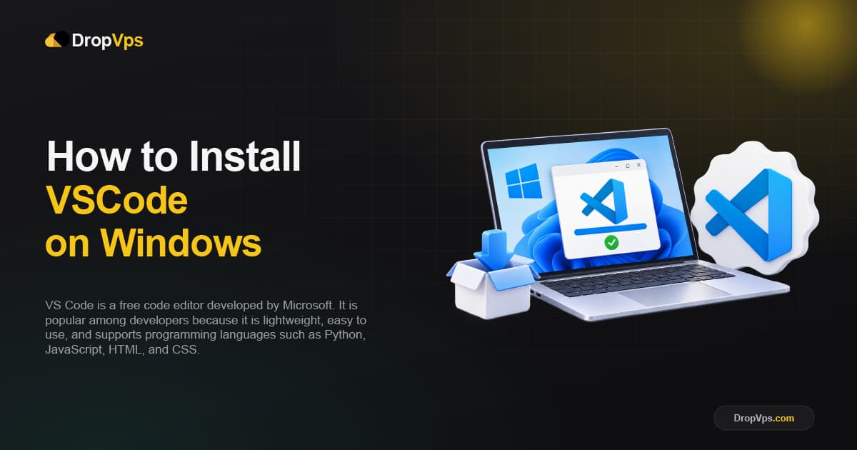 How to install vs code on windows