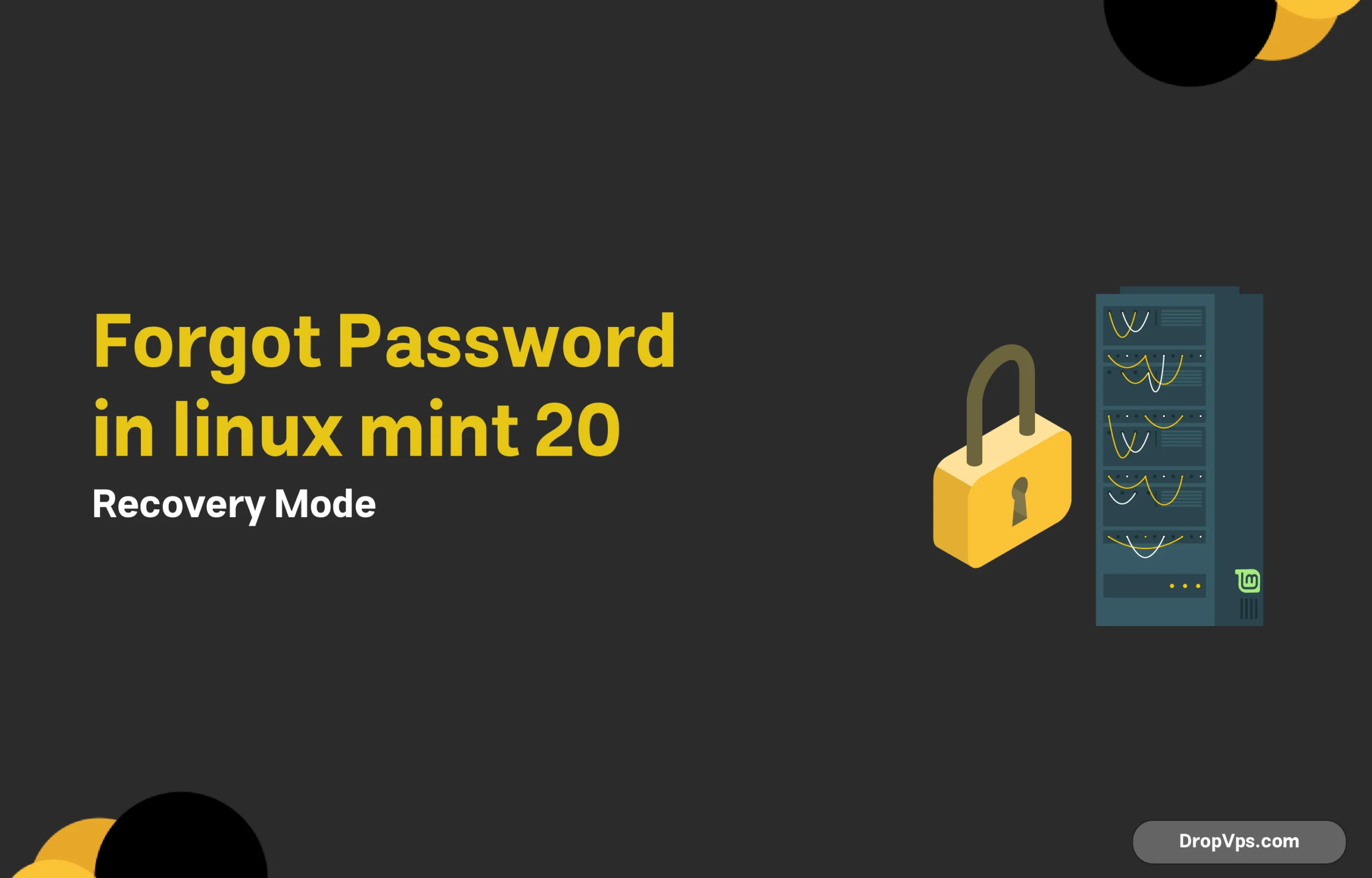 Forgot password in linux mint 20